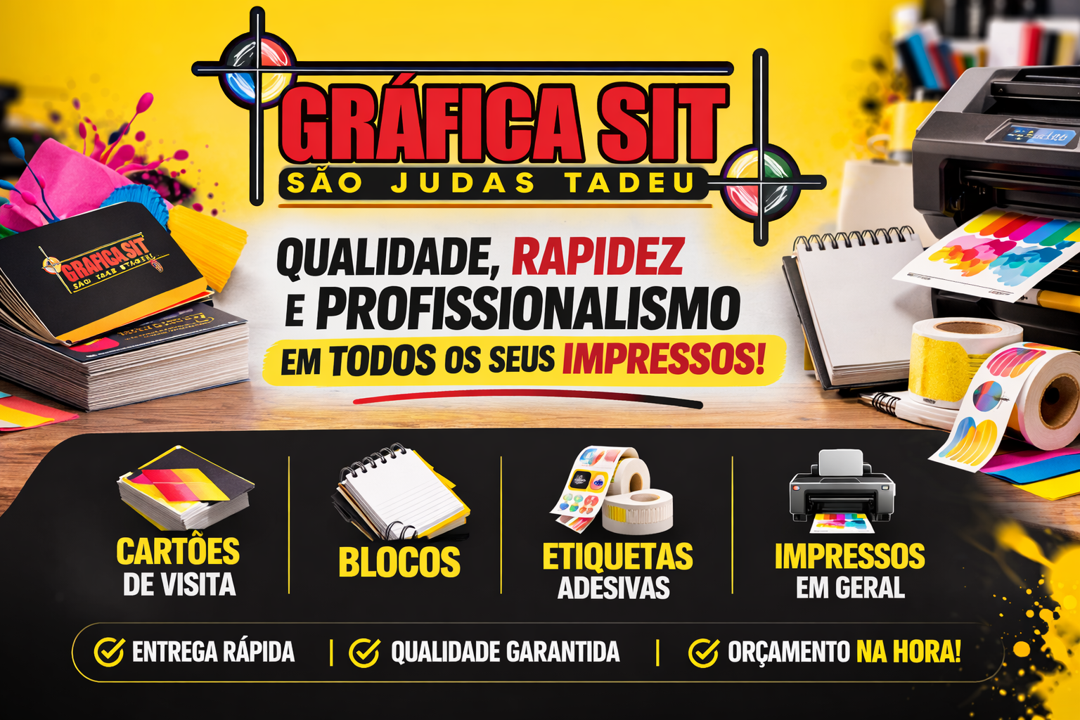 Impressos comerciais