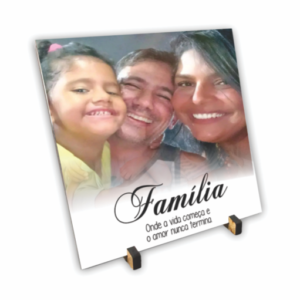 Cerâmica 20x20 cm personalizada